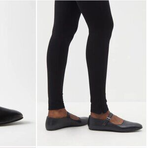 The Row Ava Leather Mary Jane Flats  (NWT)